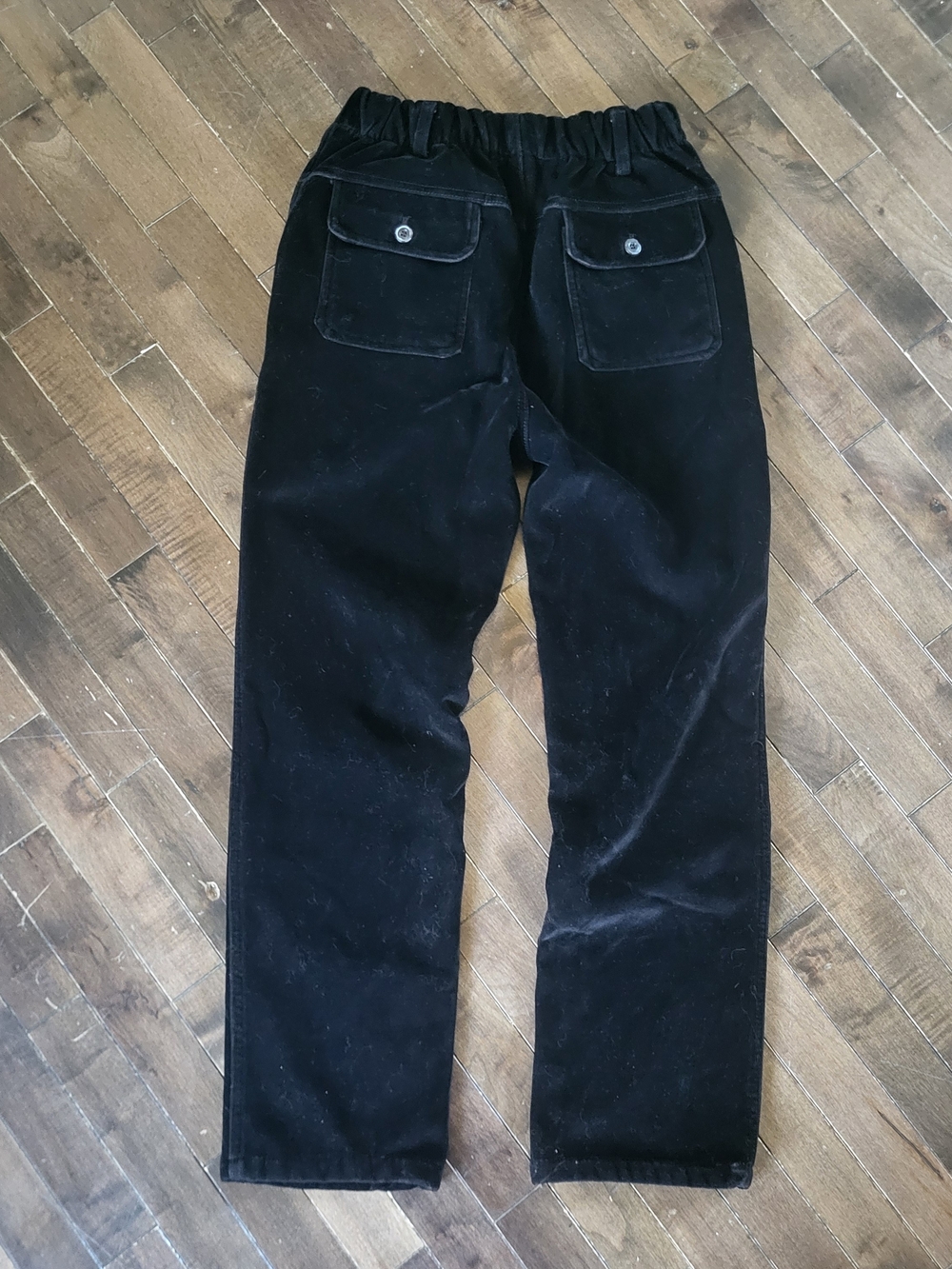 Men's Black Corduroy Pants